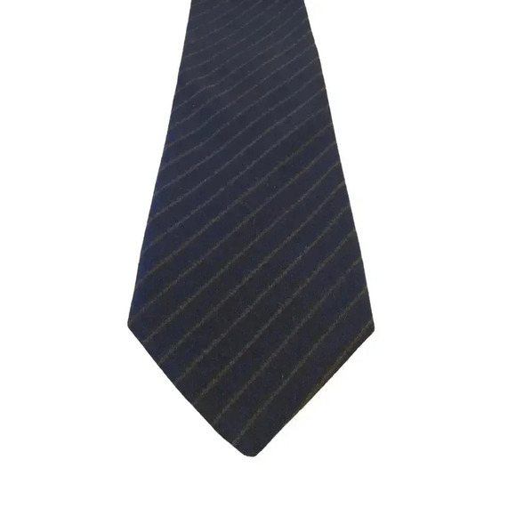 Robert Talbott‎ Best Of Class Men's Tie Blue Stripe Silk Necktie Luxury Designer - Picture 1 of 11